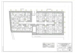 Plano planta general de jardinería