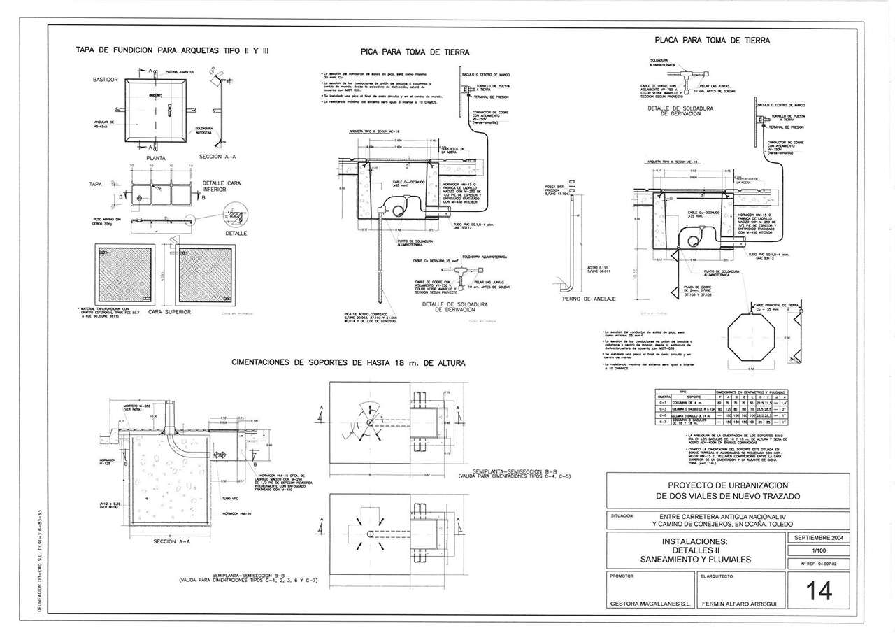Proyecto de delineación para equipamiento público - D3 CAD