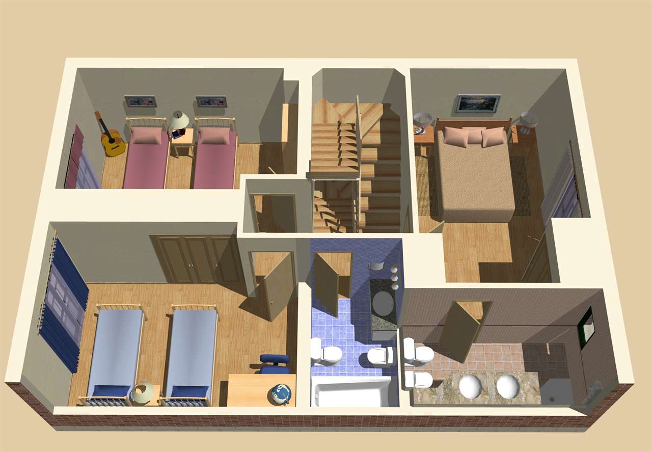 3d segunda planta